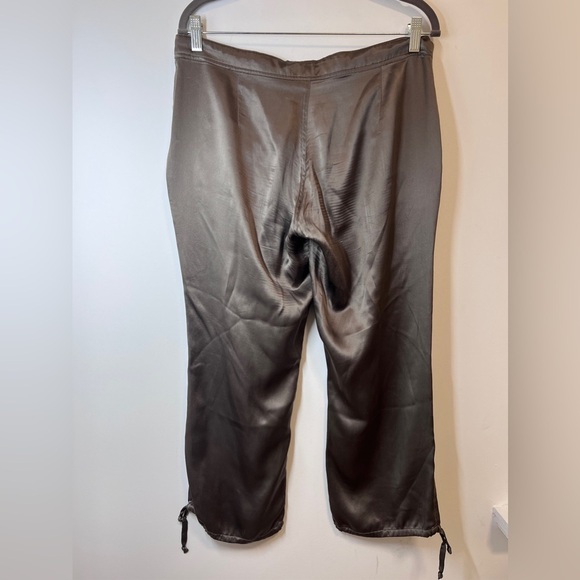Soleil Rose Silk Cargo Pants S - Picture 10 of 13